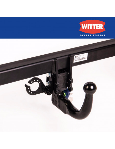 Jeep Wrangler Wszystkie 2016 JK, JL Hak wypinany pionowo Witter DV