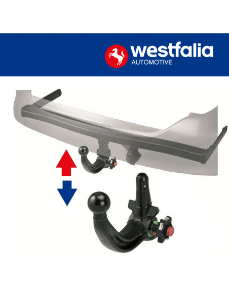 Mercedes-Benz A - Klasa Hatchback 2013 W176 Hak wypinany pionowo Westfalia A40V