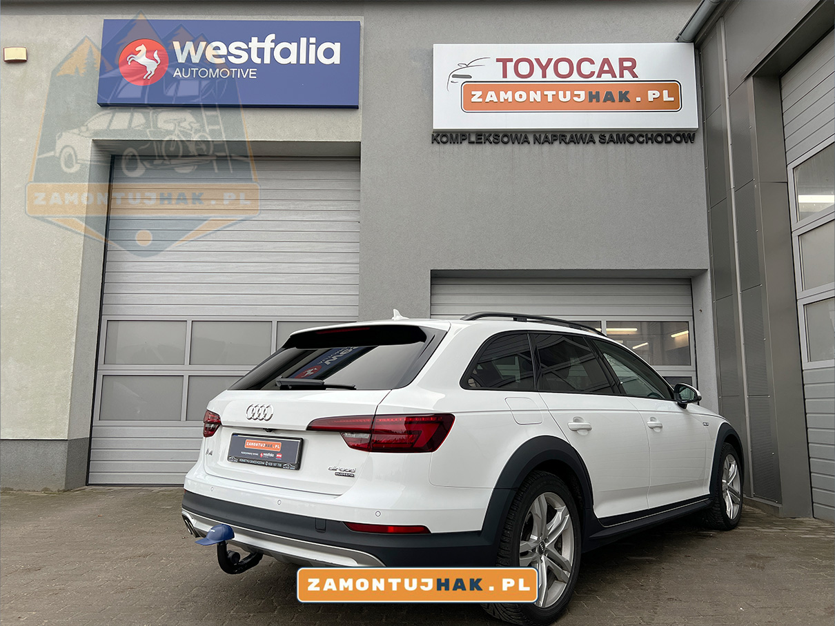 montaz haka w audi a4 B9