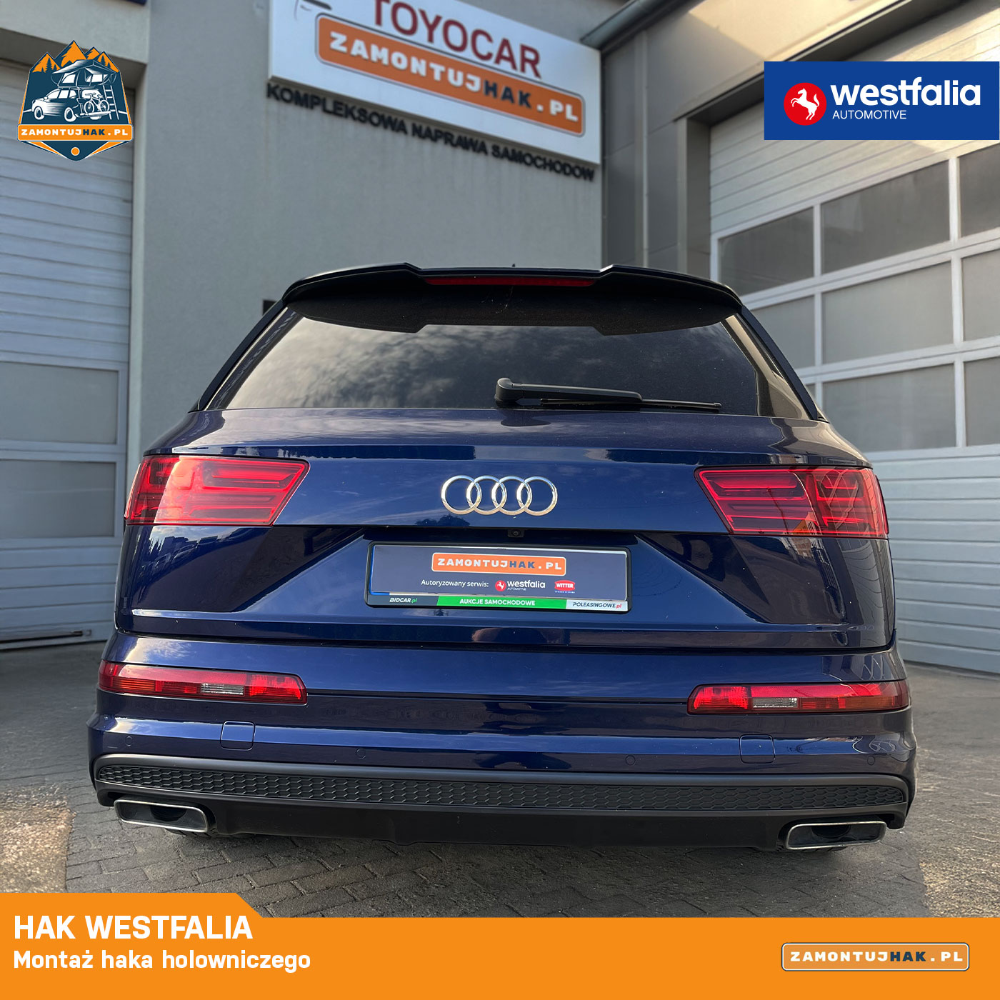 hak hlowniczy do audi q7