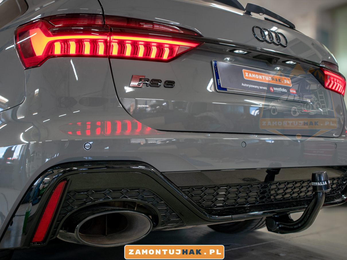 Profesjonalny montaż haka holowniczego Westfalia A40v - Audi A6 C8