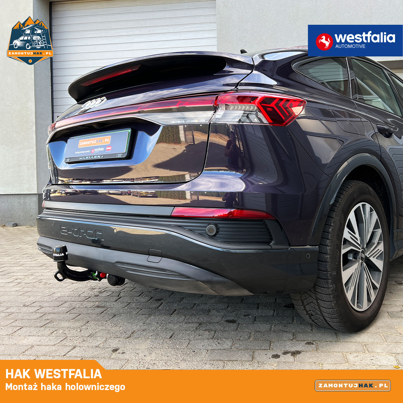 montaż haka poznań audi q4 e-tron