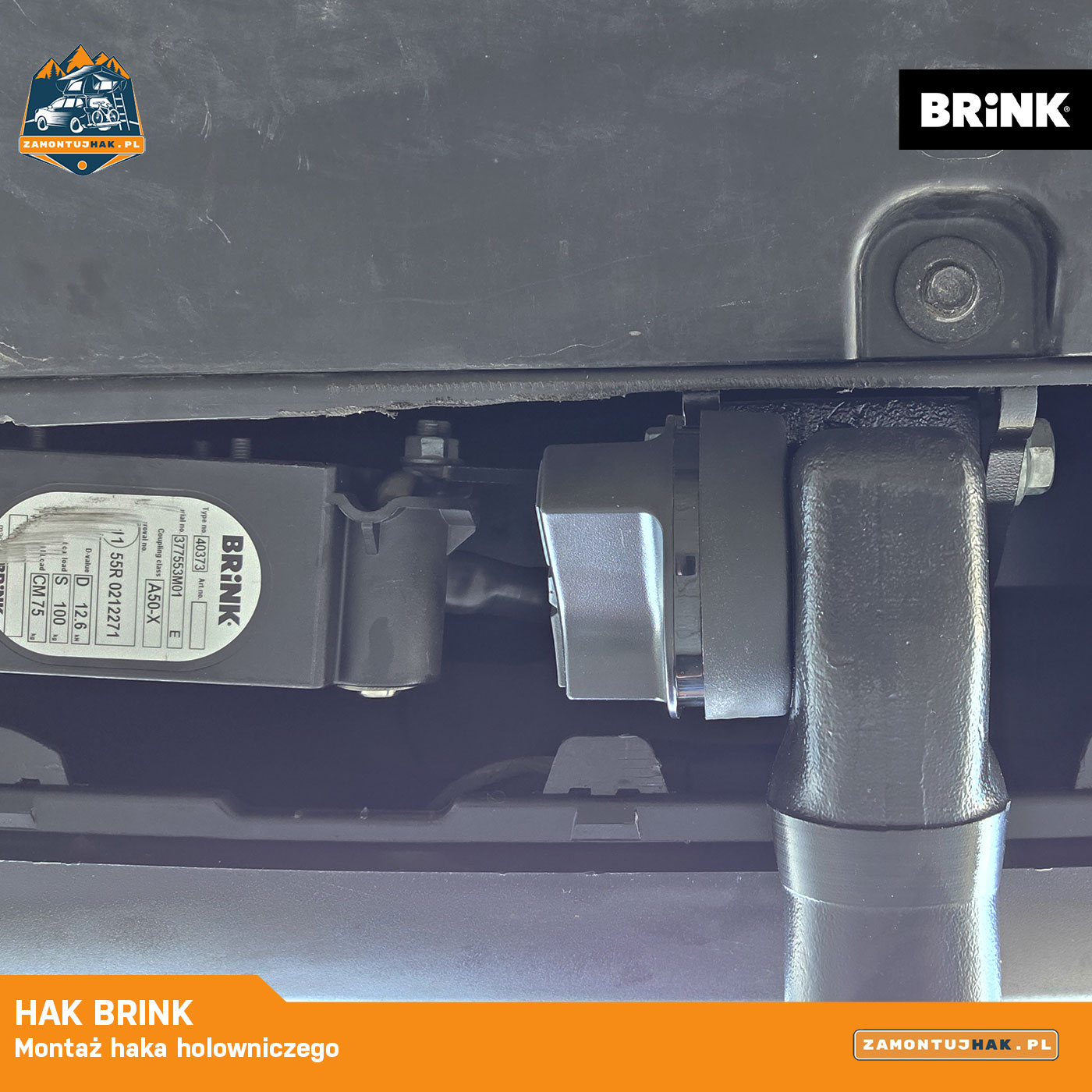 Montaż haka holowniczego brink w BMW