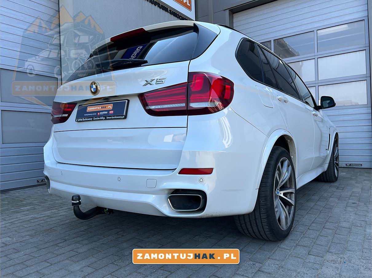 Montaż haka westfalia do BMW X5