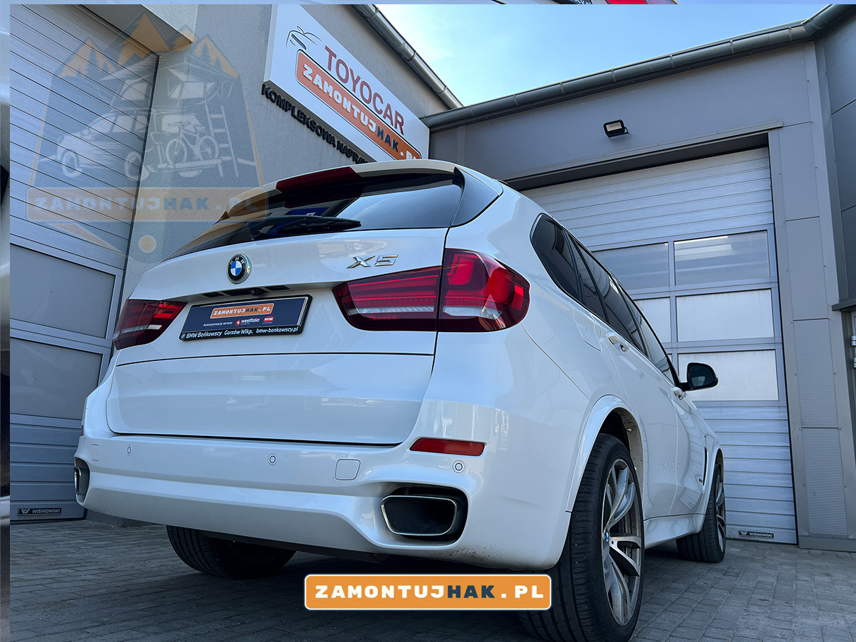 Montaż haka westfalia do BMW X5