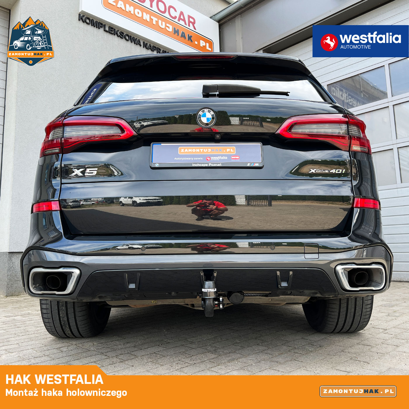 montaż haka poznań