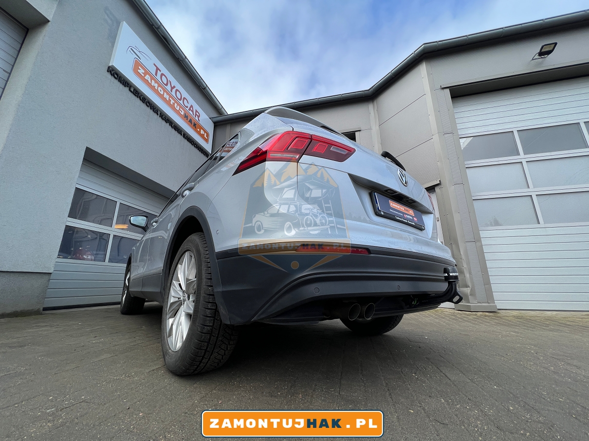 volkswagen tiguan ii - samochod z hakiem holowniczym westfalia a40v