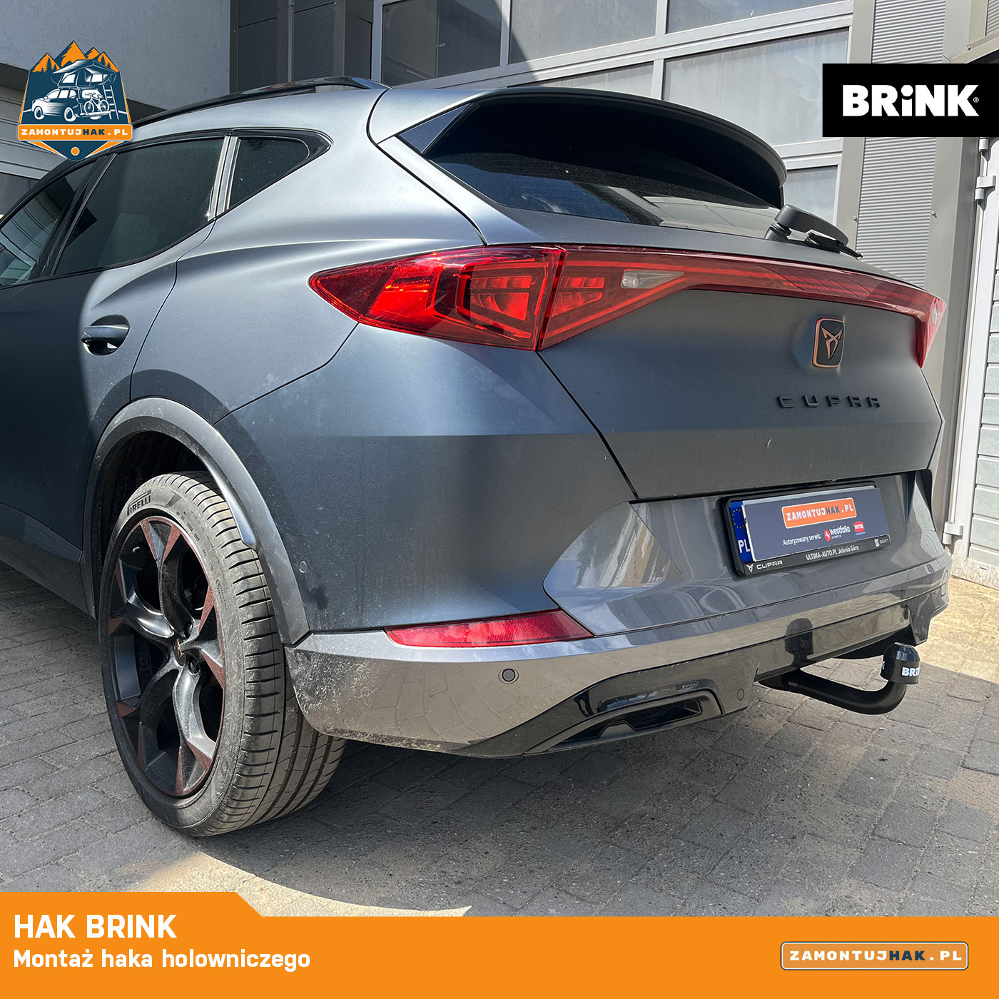 cupra z hakiem holowniczym
