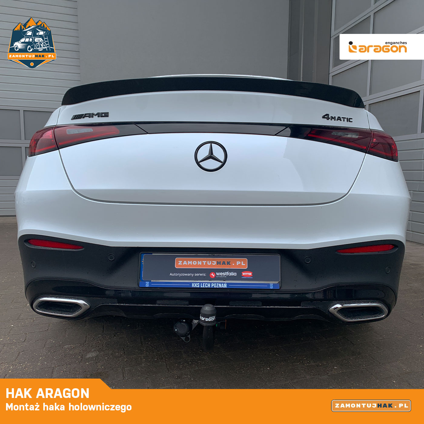 Mercedes z hakiem holowniczym aragon