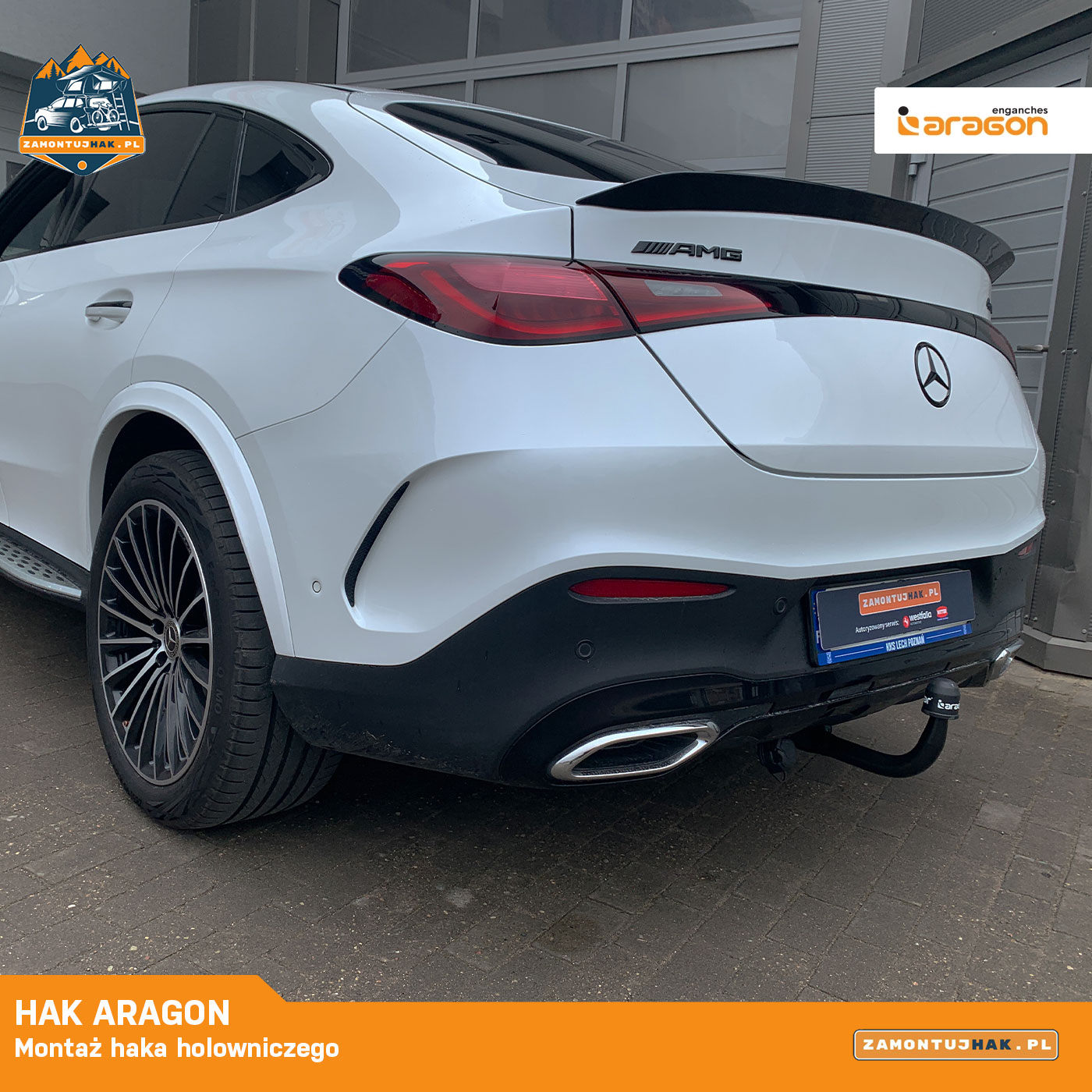 Mercedes z hakiem holowniczym aragon