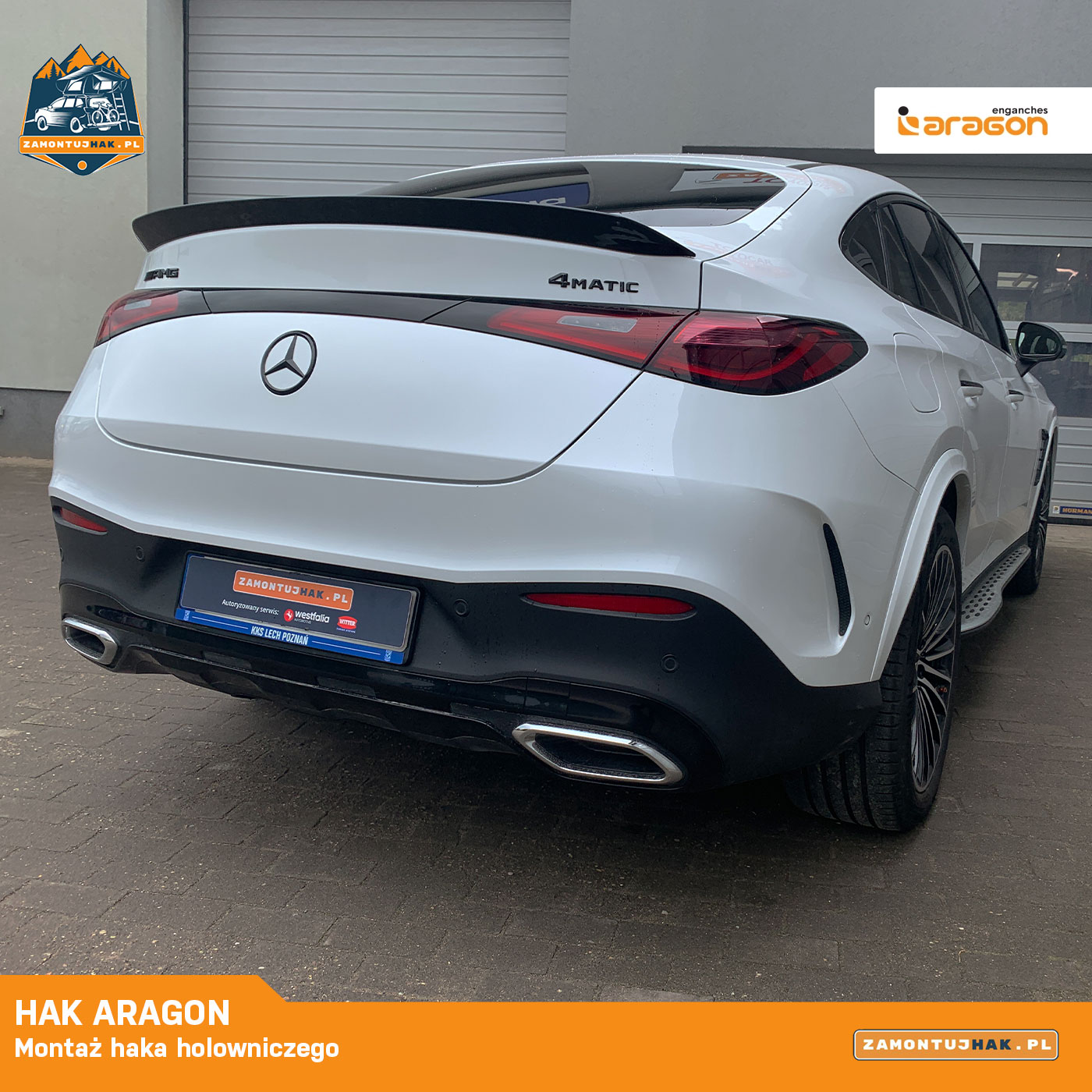 Mercedes z hakiem holowniczym aragon