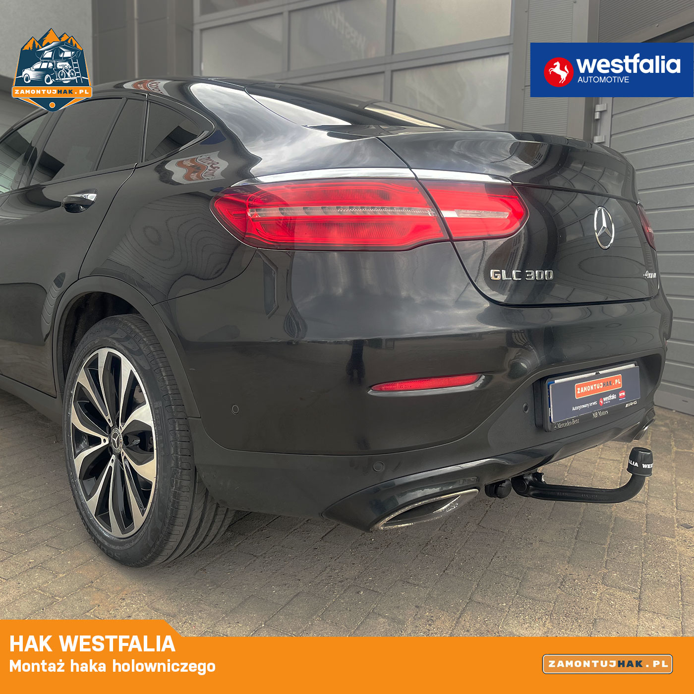 Hak do mercedesa GLC 300