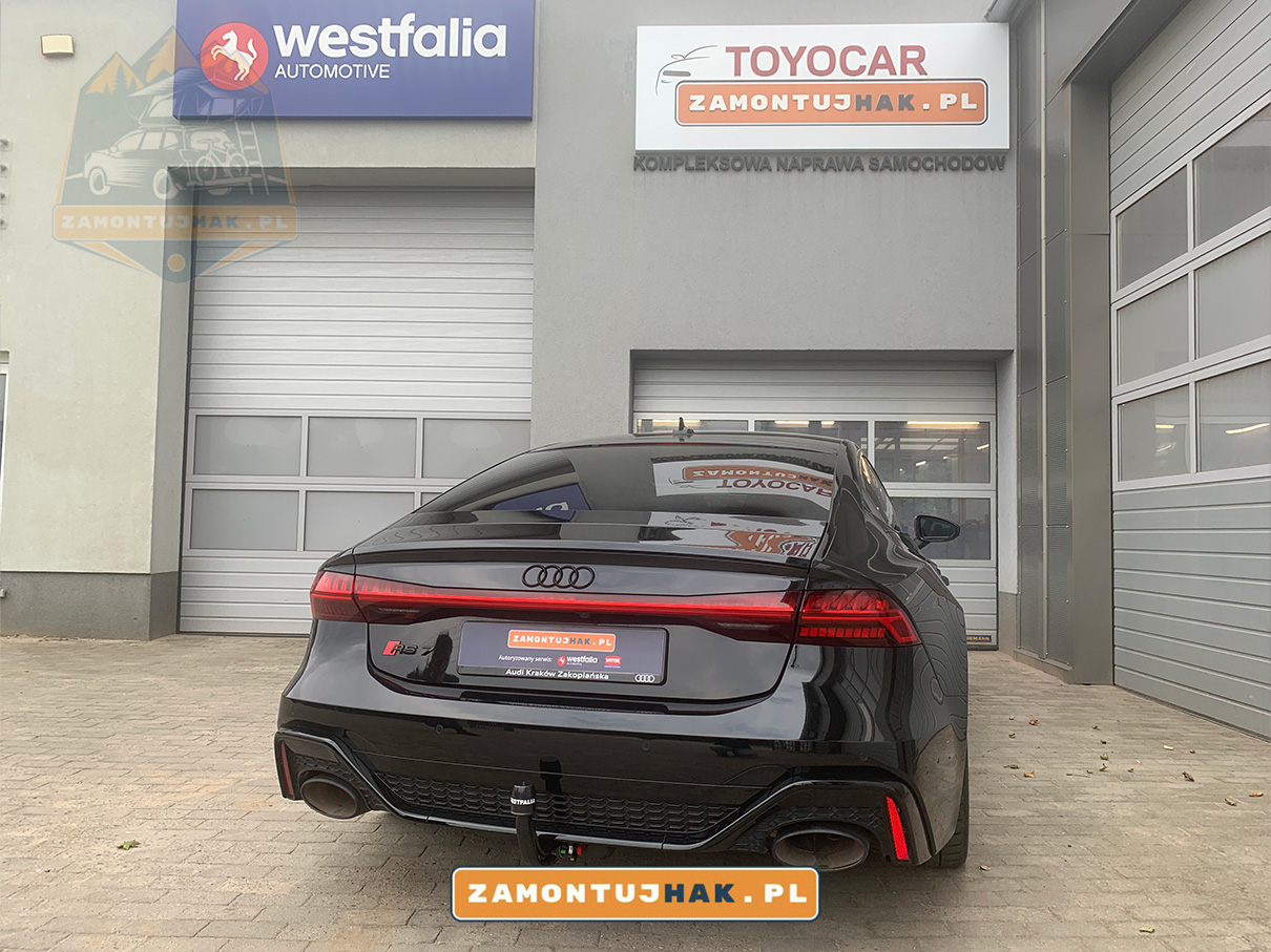 audi rs7 - hak westfalia