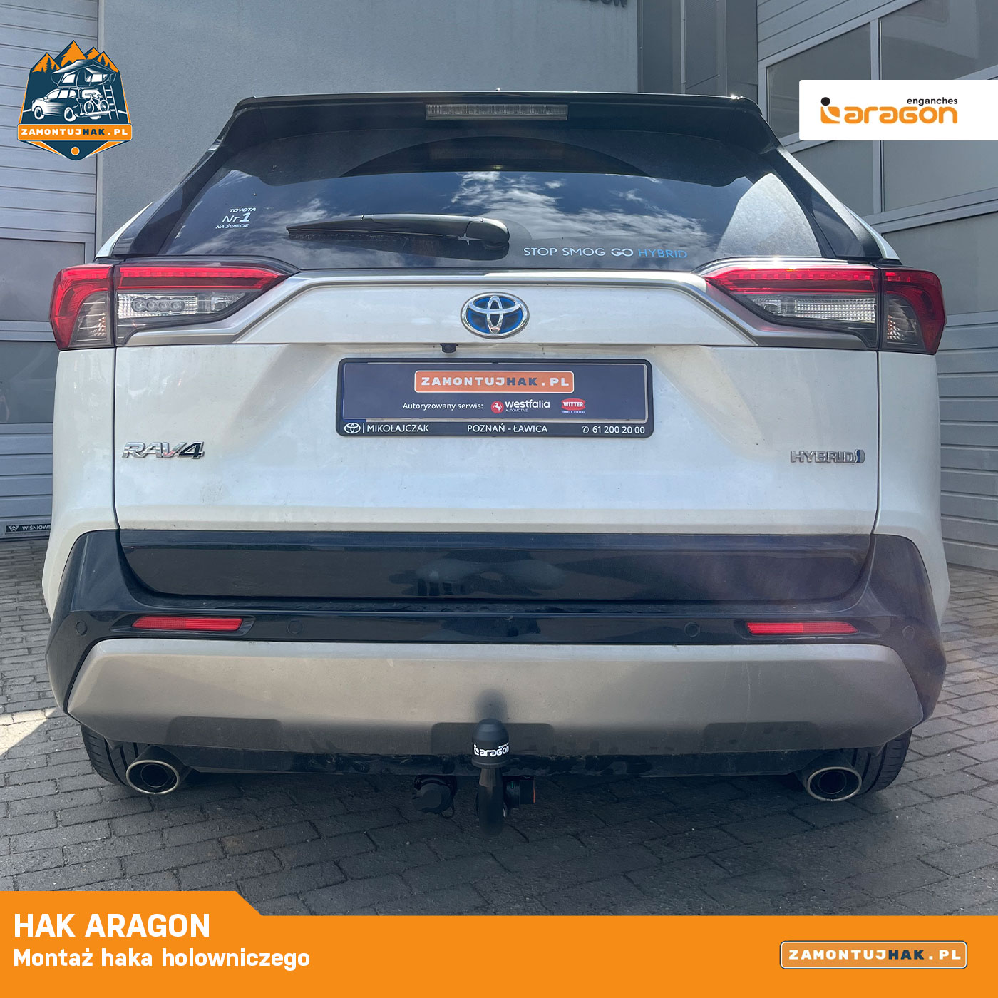 hak holowniczy w toyota rav