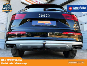 Montaż haka holowniczego Westfalia w Audi Q7 