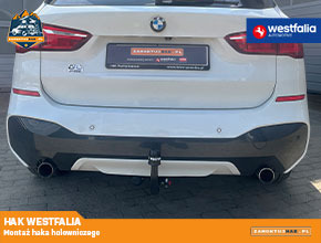 Montaż wypinanego haka Westfalia w BMW X1 F48 – perfekcja w każdym detalu