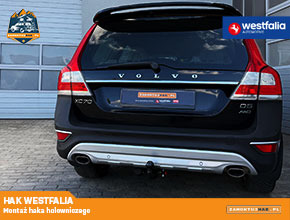 Volvo XC70 i hak holowniczy Westfalia – realizacja w ZamontujHak.pl