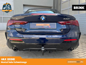 Montaż haka Brink w BMW 430i – czy sportowe coupe może być praktyczne?