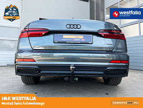 Montaż wypinanego haka Westfalia w Audi A6