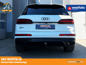 Montaż haka Westfalia w Audi Q7