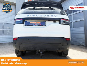Montaż haka Steinhof z dedykowaną instalacją w Land Rover Discovery V 2024 4x4